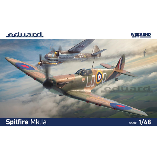 Eduard 84179 1/48 Spitfire Mk.Ia Plastic for Aircraft Weekend edition