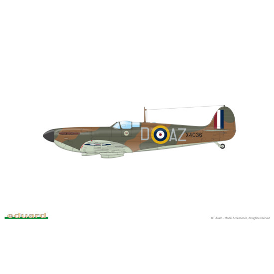 Eduard 84179 1/48 Spitfire Mk.Ia Plastic for Aircraft Weekend edition