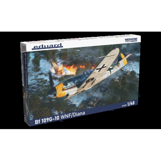 Eduard 84182 1/48 Bf 109G-10 WNF/Diana Plastic for Aircraft Weekend edition