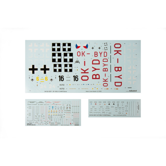 Eduard 84182 1/48 Bf 109G-10 WNF/Diana Plastic for Aircraft Weekend edition