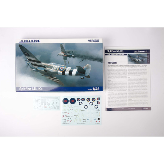 Eduard 84183 1/48 Spitfire Mk.IXc Plastic for Aircraft Weekend edition Eduard 84183 1/48 Spitfire Mk.IXc Plastic for Aircraft Weekend edition