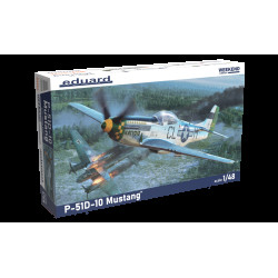 Eduard 84184 1/48 P-51D-10 Mustang Plastic for Aircraft Weekend edition
