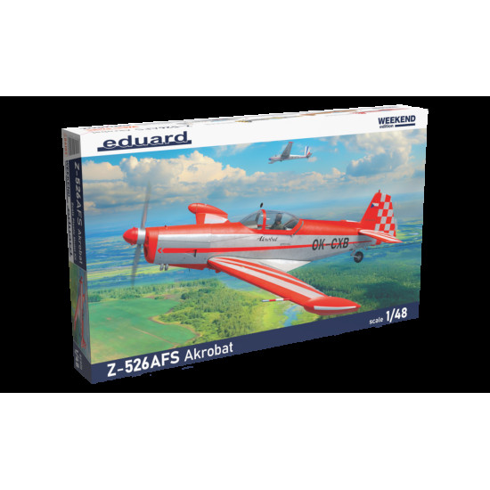 Eduard 84185 1/48 Z-526AFS Akrobat Plastic for Aircraft Weekend edition