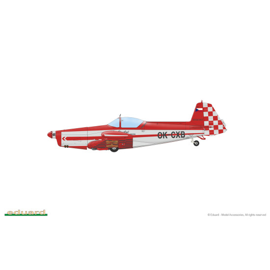 Eduard 84185 1/48 Z-526AFS Akrobat Plastic for Aircraft Weekend edition