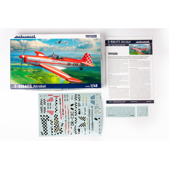 Eduard 84185 1/48 Z-526AFS Akrobat Plastic for Aircraft Weekend edition