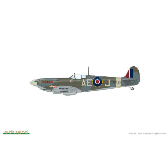 Eduard 84186 1/48 Spitfire Mk.Vb mid Plastic for Aircraft Weekend edition