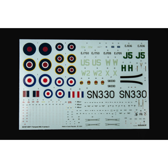 Eduard 84187 1/48 Tempest Mk.V Series 2 Plastic for Aircraft Weekend edition