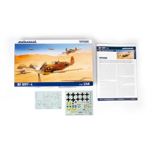 Eduard 84188 1/48 Bf 109F-4 Plastic for Aircraft Weekend edition