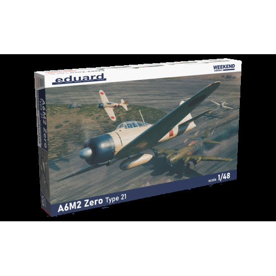 Eduard 84189 1/48 A6M2 Zero Type 21 Plastic for Aircraft Weekend edition Eduard 84189 1/48 A6M2 Zero Type 21 Plastic for Aircraft Weekend edition