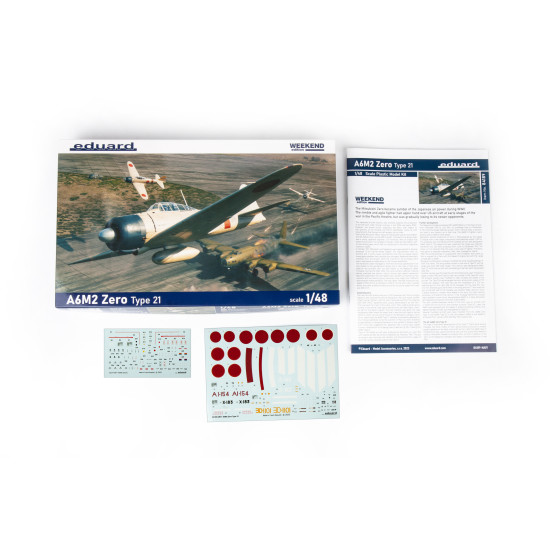 Eduard 84189 1/48 A6M2 Zero Type 21 Plastic for Aircraft Weekend edition Eduard 84189 1/48 A6M2 Zero Type 21 Plastic for Aircraft Weekend edition