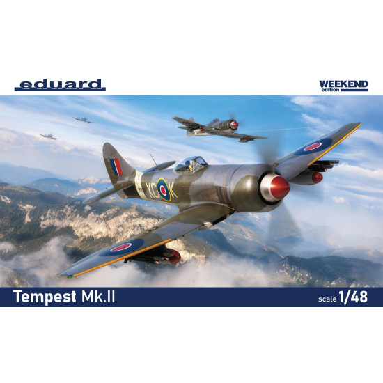 Eduard 84190 1/48 Tempest Mk.II Plastic for Aircraft Weekend edition Eduard 84190 1/48 Tempest Mk.II Plastic for Aircraft Weekend edition