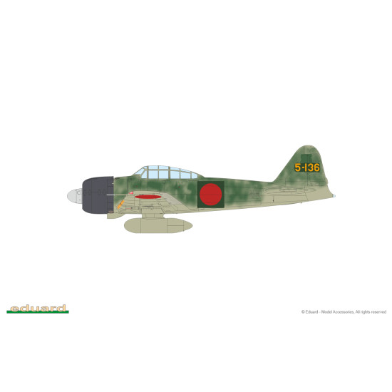 Eduard 84191 1/48 A6M3 Zero Type 32 Plastic for Aircraft Weekend edition Eduard 84191 1/48 A6M3 Zero Type 32 Plastic for Aircraft Weekend edition