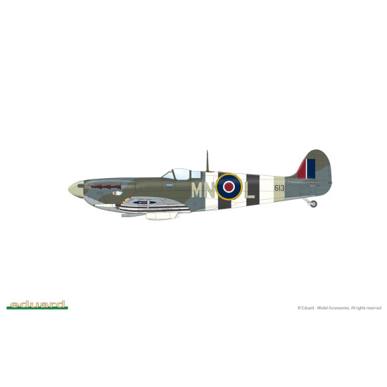 Eduard 84192 1/48 Spitfire Mk.Vc Plastic for Aircraft Weekend edition Eduard 84192 1/48 Spitfire Mk.Vc Plastic for Aircraft Weekend edition