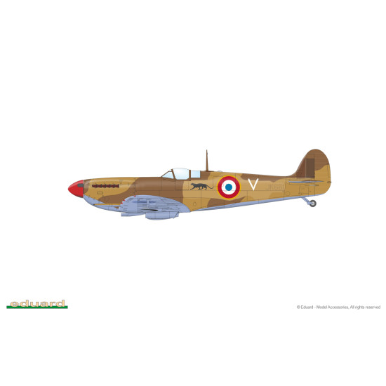 Eduard 84192 1/48 Spitfire Mk.Vc Plastic for Aircraft Weekend edition Eduard 84192 1/48 Spitfire Mk.Vc Plastic for Aircraft Weekend edition