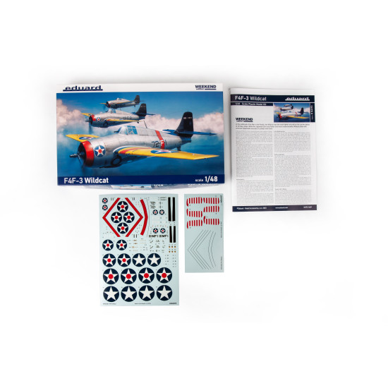 Eduard 84193 1/48 F4F-3 WILDCAT Plastic for Aircraft Weekend edition Eduard 84193 1/48 F4F-3 WILDCAT Plastic for Aircraft Weekend edition