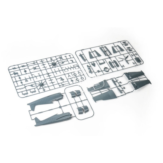 Eduard 84194 1/48 F6F-3 Hellcat Plastic for Aircraft Weekend edition Eduard 84194 1/48 F6F-3 Hellcat Plastic for Aircraft Weekend edition