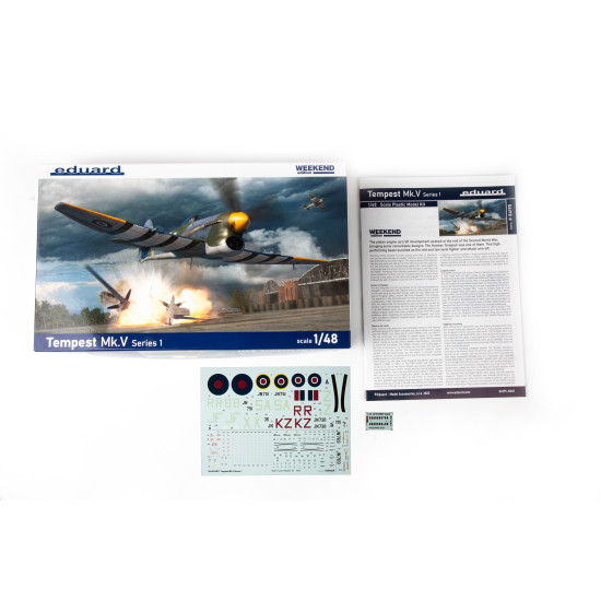 Eduard 84195 1/48 Tempest Mk.V Series 1 Plastic for Aircraft Weekend edition