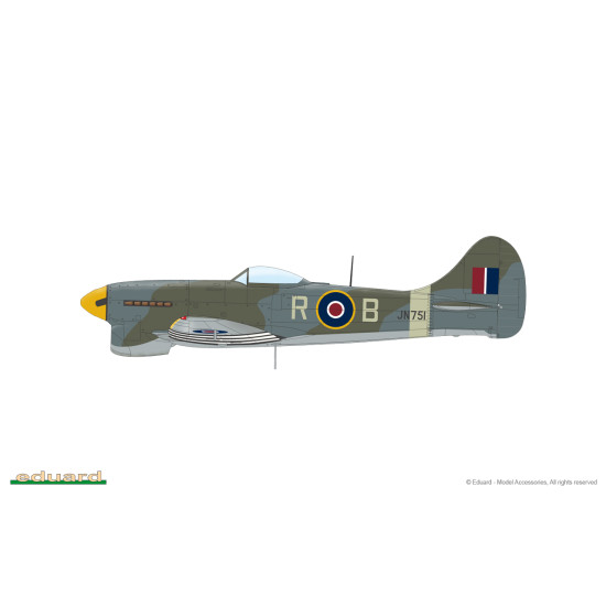 Eduard 84195 1/48 Tempest Mk.V Series 1 Plastic for Aircraft Weekend edition