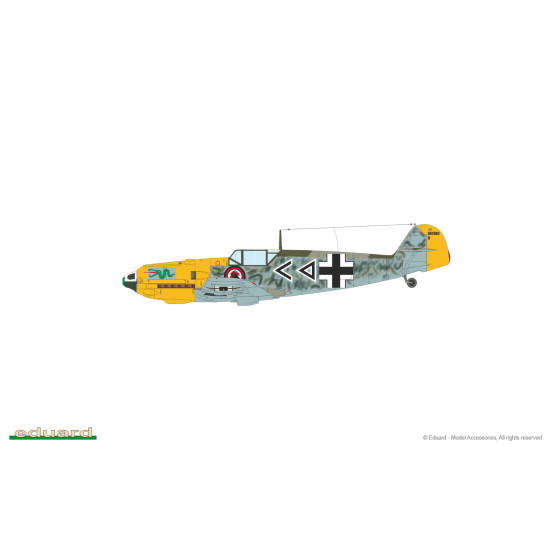 Eduard 84196 1/48 Bf 109E-4 Plastic for Aircraft Weekend edition