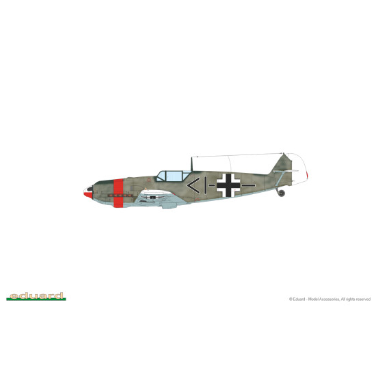 Eduard 84196 1/48 Bf 109E-4 Plastic for Aircraft Weekend edition