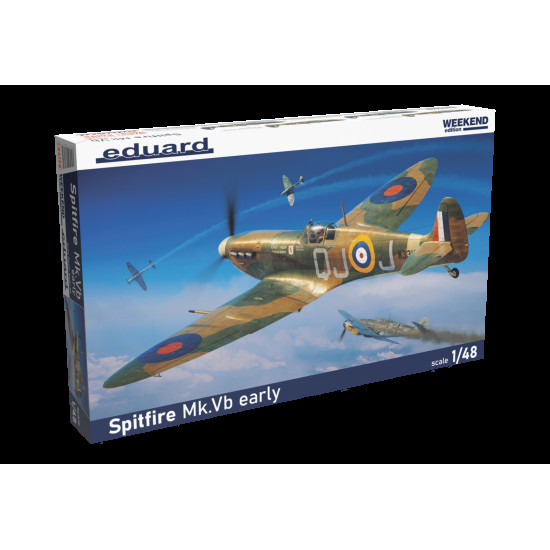 Eduard 84198 1/48 Spitfire Mk.Vb early Plastic for Aircraft Weekend edition Eduard 84198 1/48 Spitfire Mk.Vb early Plastic for Aircraft Weekend edition