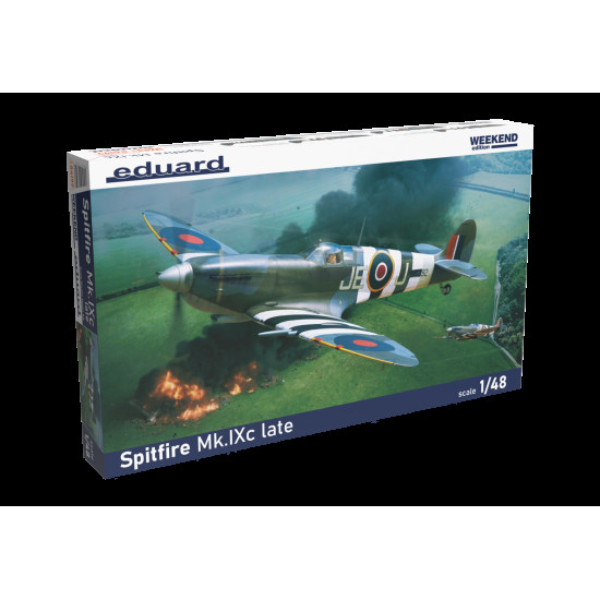 Eduard 84199 1/48 Spitfire Mk.IXc late Plastic for Aircraft Weekend edition