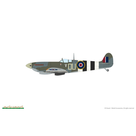 Eduard 84199 1/48 Spitfire Mk.IXc late Plastic for Aircraft Weekend edition