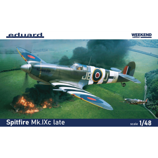 Eduard 84199 1/48 Spitfire Mk.IXc late Plastic for Aircraft Weekend edition