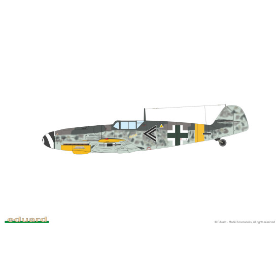 Eduard 84201 1/48 Bf 109G-6 Erla Plastic for Aircraft Weekend edition