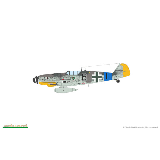 Eduard 84201 1/48 Bf 109G-6 Erla Plastic for Aircraft Weekend edition