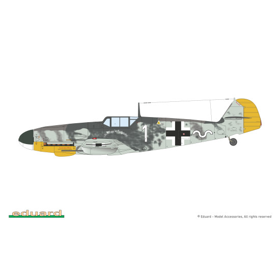 Eduard 84203 1/48 Bf 109G-4 Plastic for Aircraft Weekend edition