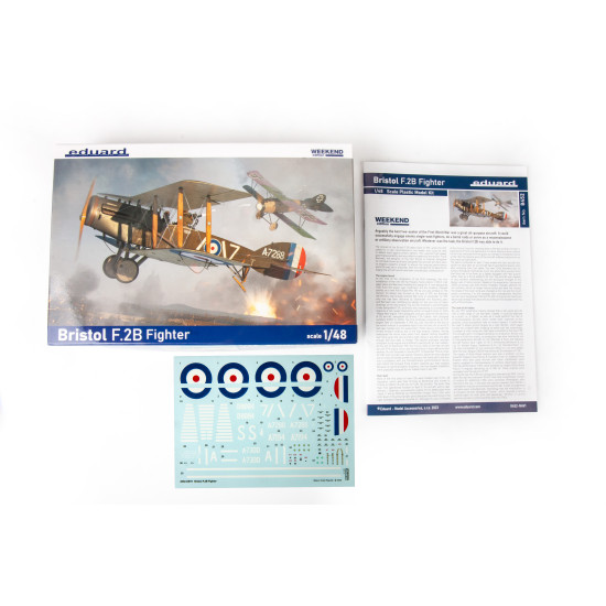 Eduard 8452 1/48 Bristol F.2B Fighter Plastic for Aircraft Weekend edition