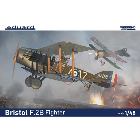 Eduard 8452 1/48 Bristol F.2B Fighter Plastic for Aircraft Weekend edition