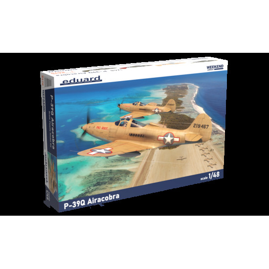 Eduard 8470 1/48 P-39Q Airacobra Plastic for Aircraft Weekend edition