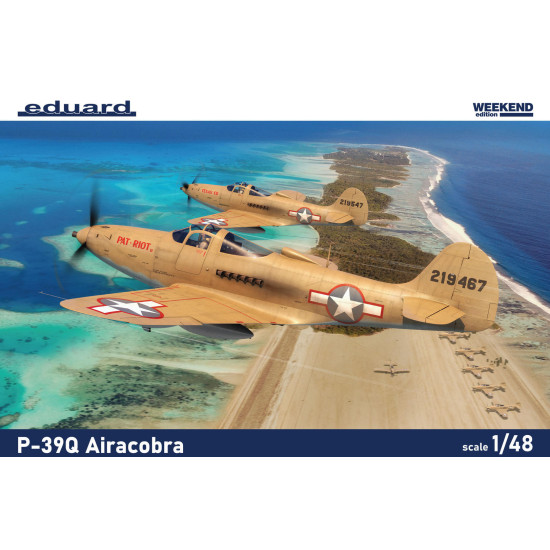 Eduard 8470 1/48 P-39Q Airacobra Plastic for Aircraft Weekend edition