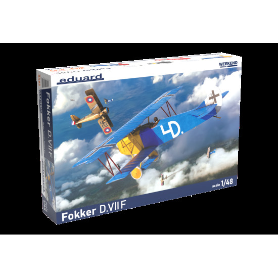 Eduard 8483 1/48 Fokker D.VIIF Plastic for Aircraft Weekend edition Eduard 8483 1/48 Fokker D.VIIF Plastic for Aircraft Weekend edition