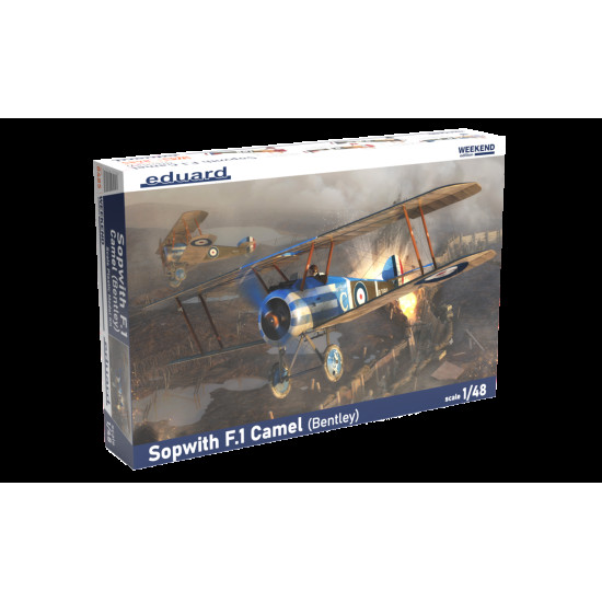 Eduard 8485 1/48 Sopwith F.1 Camel (Bentley) Plastic for Aircraft Weekend edition Eduard 8485 1/48 Sopwith F.1 Camel (Bentley) Plastic for Aircraft Weekend edition