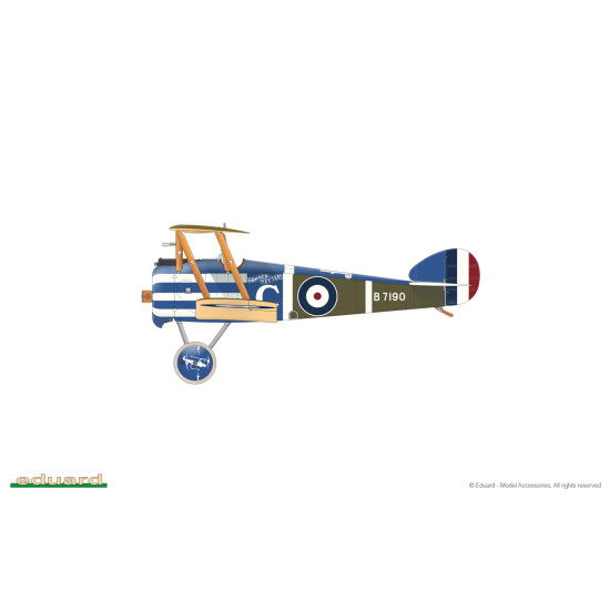 Eduard 8485 1/48 Sopwith F.1 Camel (Bentley) Plastic for Aircraft Weekend edition Eduard 8485 1/48 Sopwith F.1 Camel (Bentley) Plastic for Aircraft Weekend edition