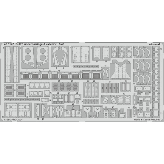 Eduard BIG49428 1/48 B-17F PART II Big Ed for Aircraft