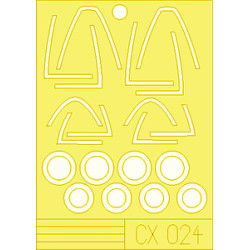 Eduard CX024 1/72 F-18C Sticker for Aircraft