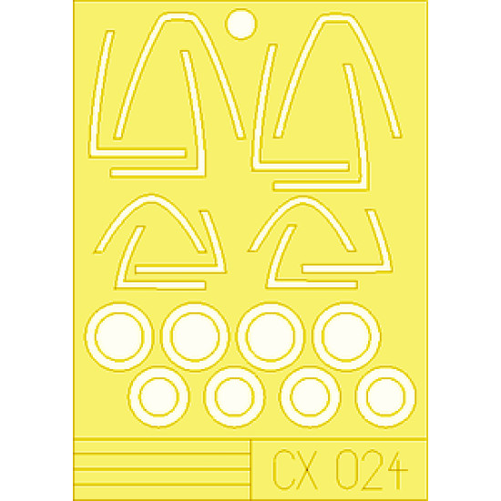 Eduard CX024 1/72 F-18C Sticker for Aircraft