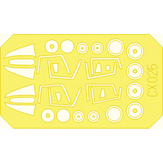 Eduard CX025 1/72 F-4 Sticker for Aircraft