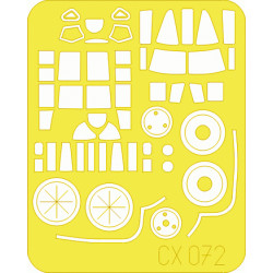 Eduard CX072 1/72 P-61 Sticker for Aircraft