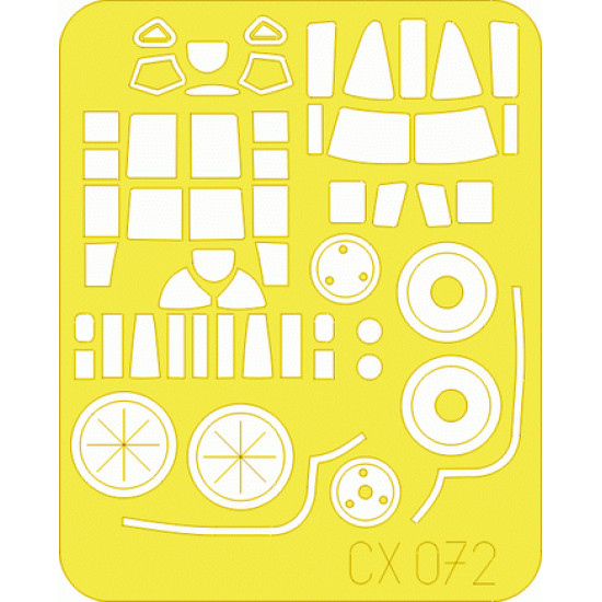 Eduard CX072 1/72 P-61 Sticker for Aircraft