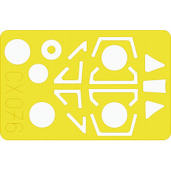 Eduard CX076 1/72 Me 262A Schwalbe Sticker for Aircraft
