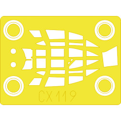 Eduard CX119 1/72 Mosquito Fighter Sticker for Aircraft