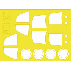 Eduard CX138 1/72 J-35 Draken Sticker for Aircraft