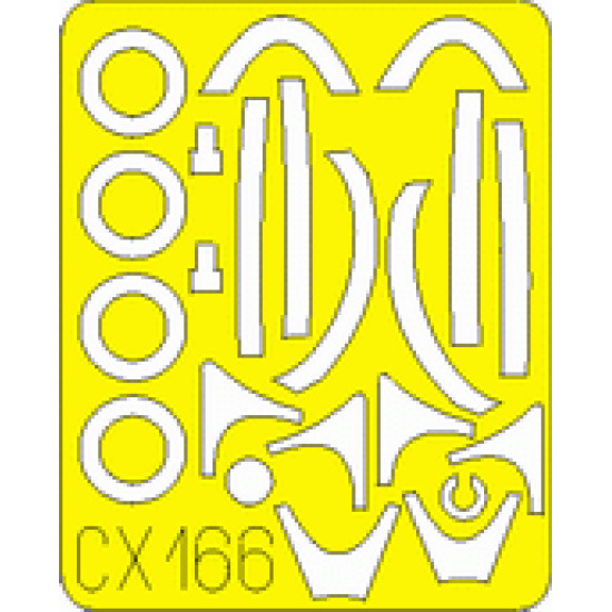 Eduard CX166 1/72 F-16A Sticker for Aircraft Eduard CX166 1/72 F-16A Sticker for Aircraft