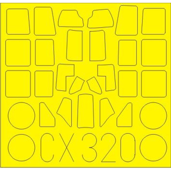 Eduard CX320 1/72 A6M5 Sticker for Aircraft