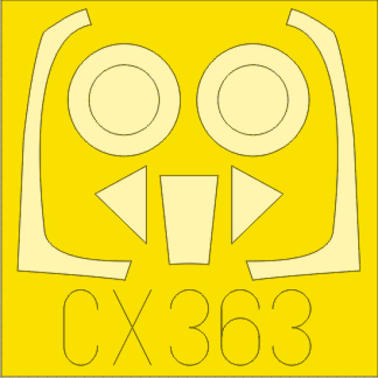 Eduard CX363 1/72 Typhoon Mk.Ib Sticker for Aircraft